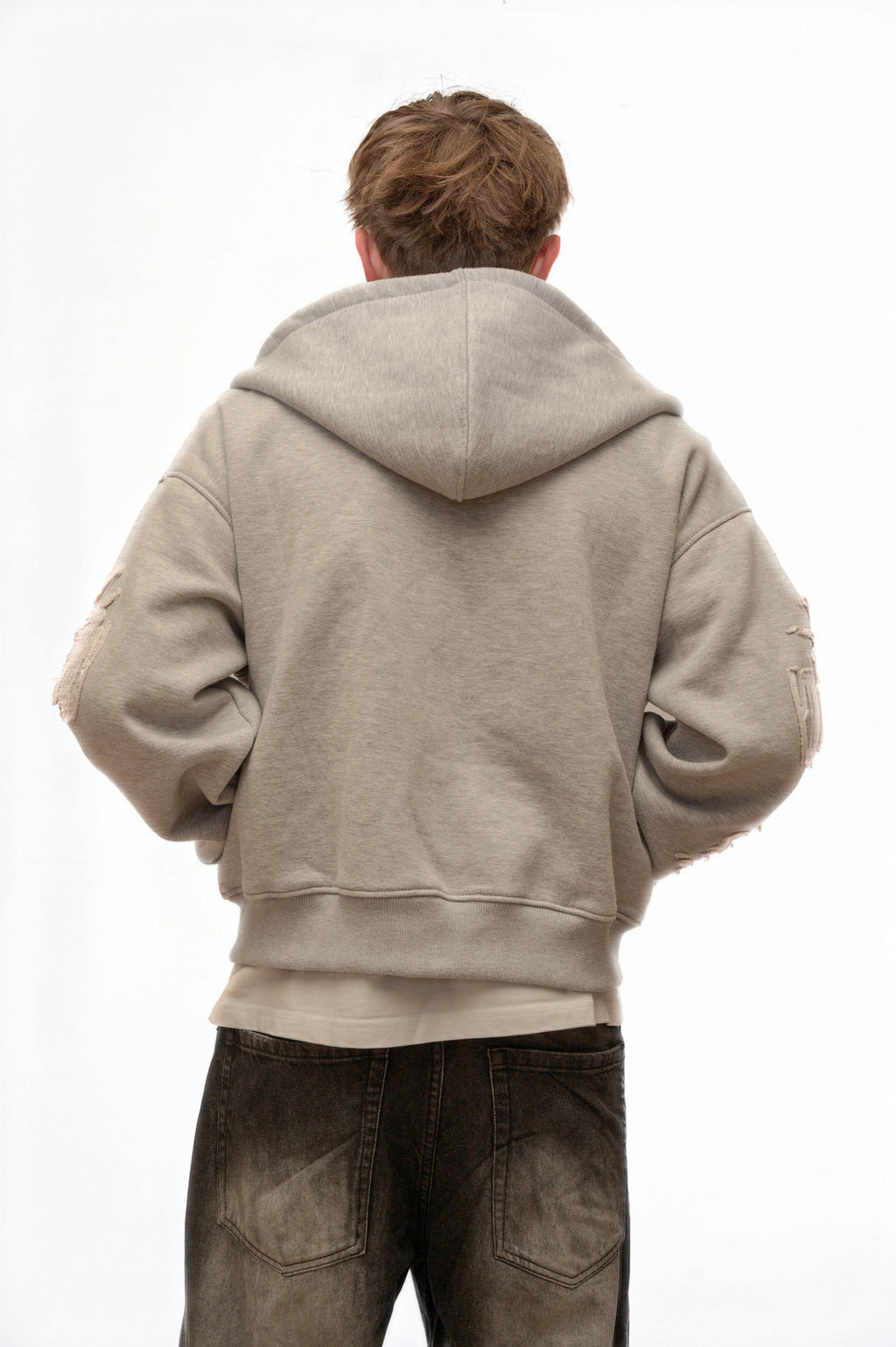 Originals Zip - Light Grey