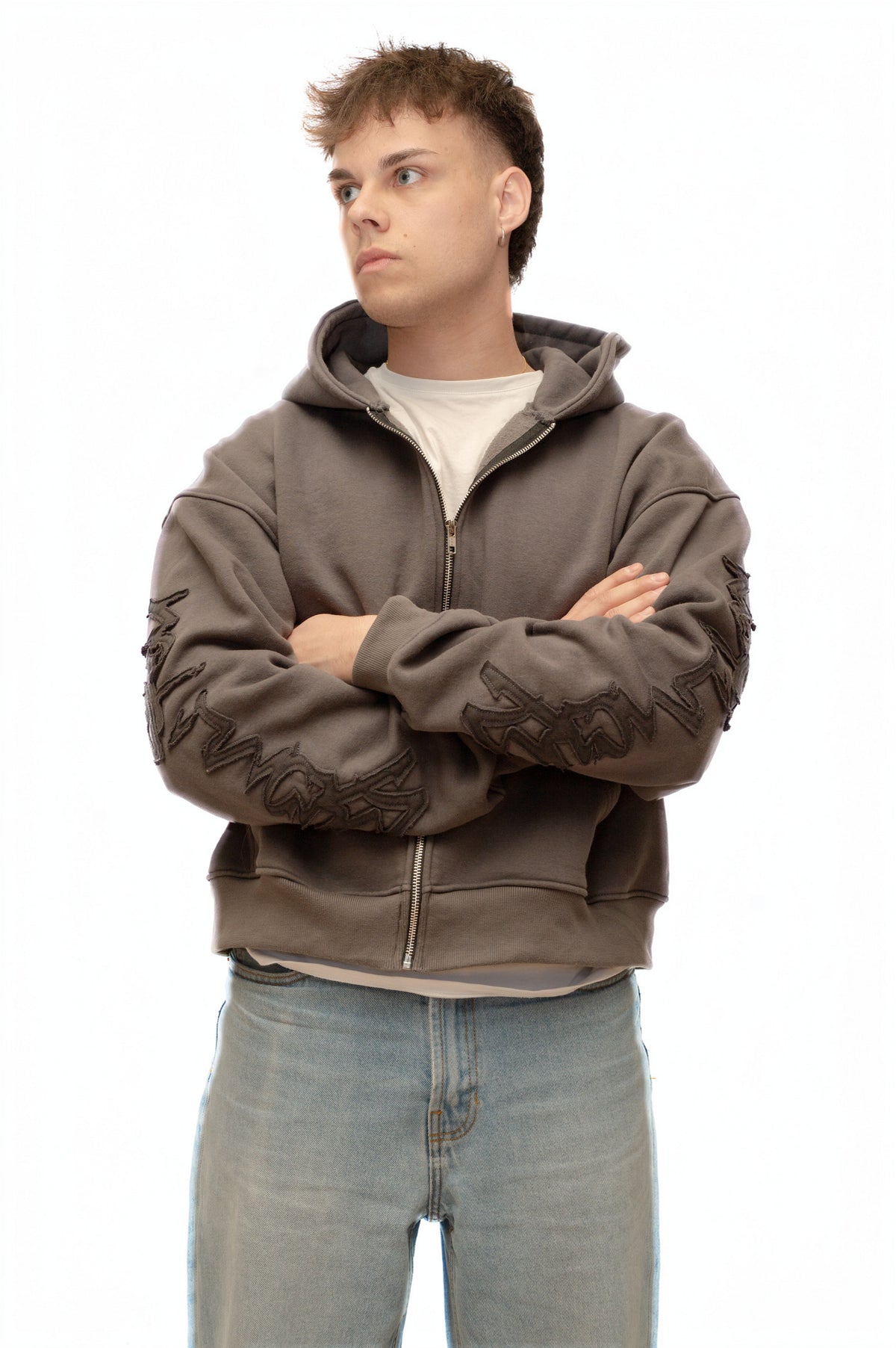 Originals Zip - Dark Grey