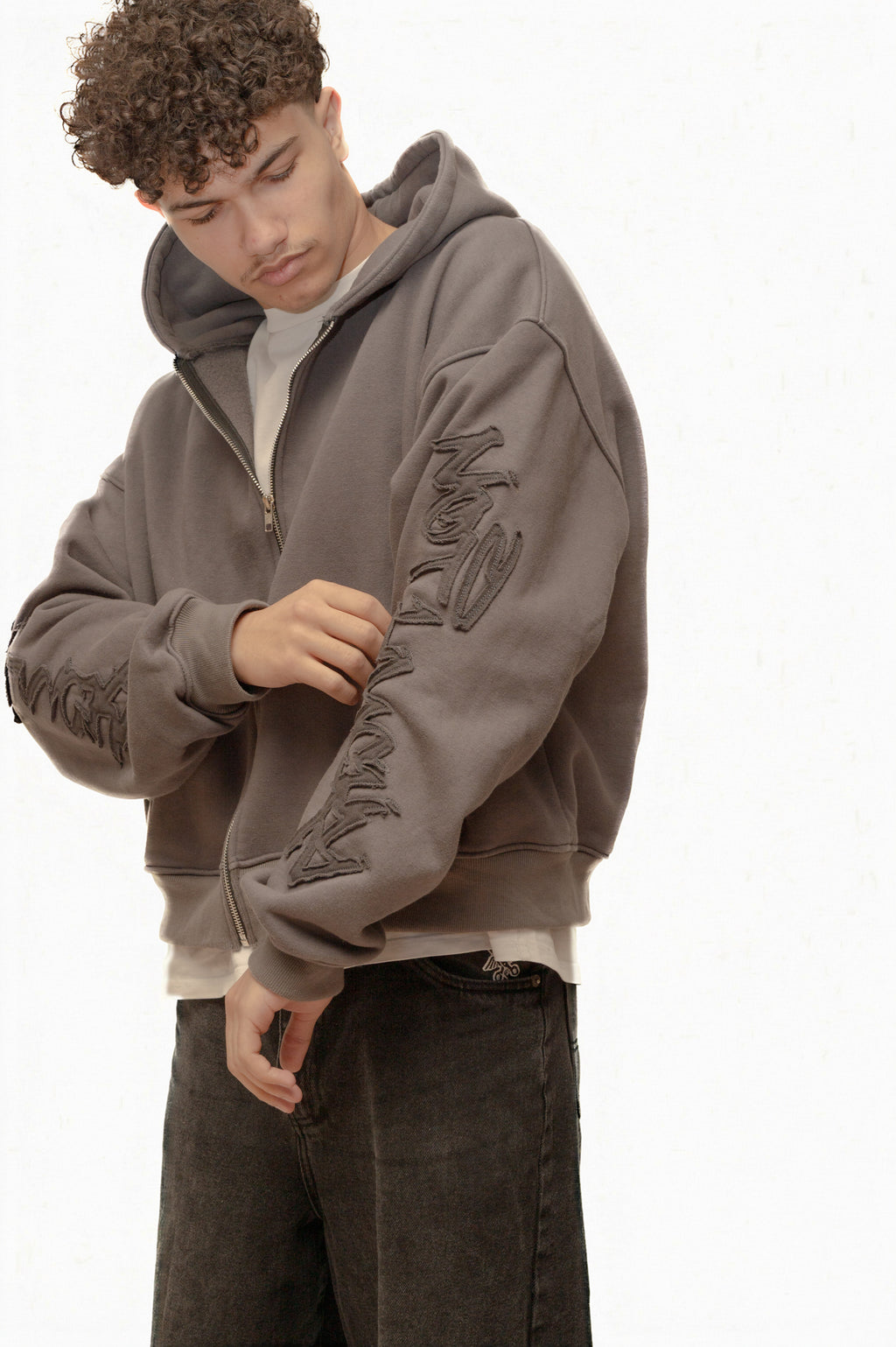 Originals Zip - Dark Grey