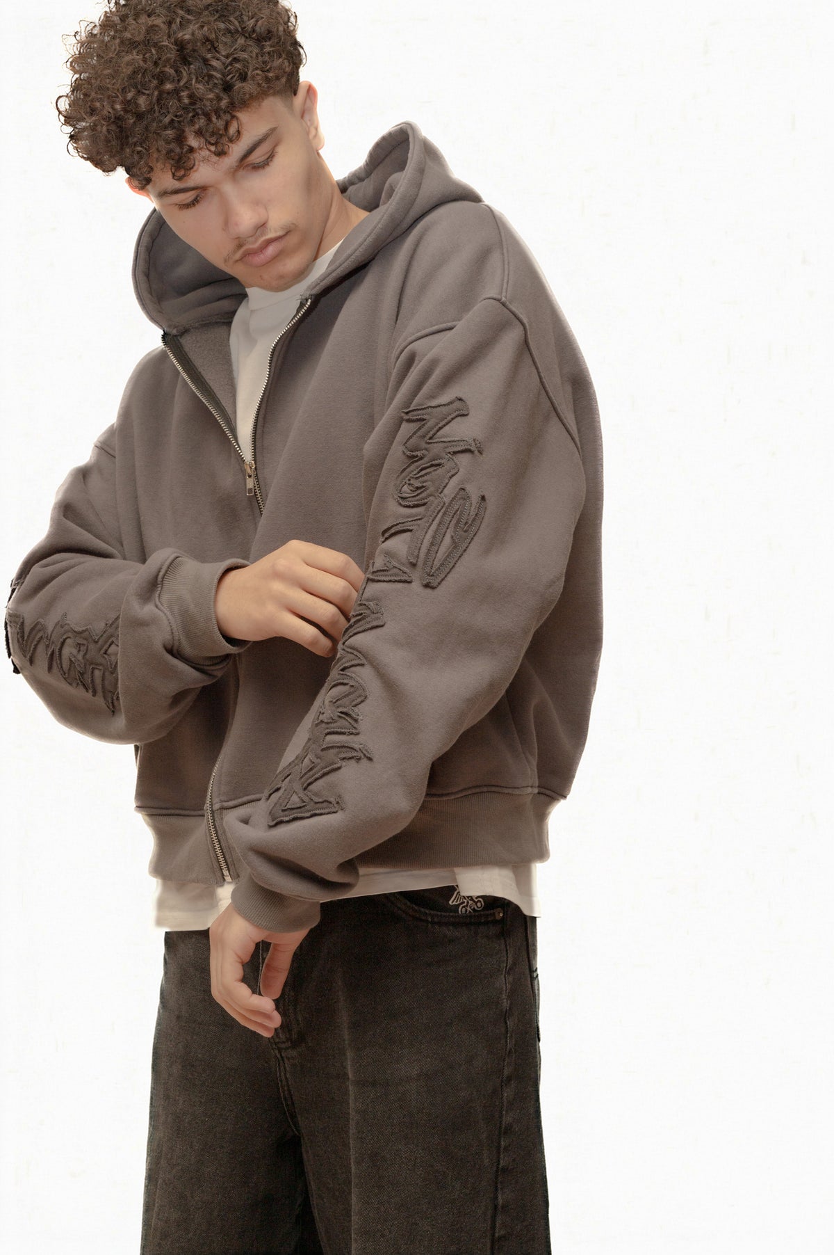 Originals Zip - Dark Grey
